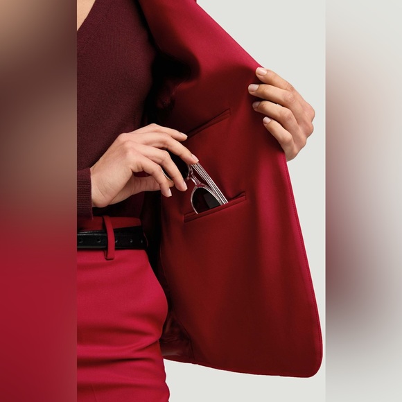 Argent Two Button Blazer - Picture 3 of 6